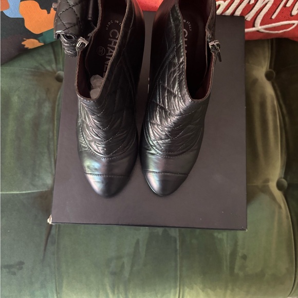 Chanel Runway Ankle Boot with Detachable Ankle Purse - Picture 7 of 11